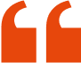 Orange quotation marks on black background.